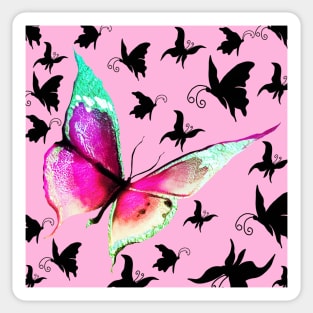 Queen Butterfly Sticker